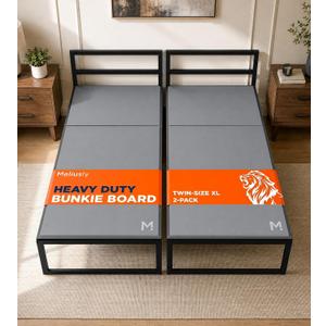 Heavy Duty Bunkie Board Twin XL 2-Pack (38x79) - Under Bed Support