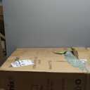 Green Ergonomic Office Desk Chair, Soft Fabric Thickened Curved seat Cushion with Adjustable Lumbar Support, Perfect Blend of Comfort and Good Looks, Ideal Chair for Home or Office, Green