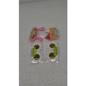 Novelty glasses Mixed Pack of 4