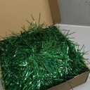6 FT Shaggy Pop Up Christmas Tree with 100 Timer Lights and Remote, Green Collapsible Artificial Tinsel Christmas Pencil Tree for Home Apartment Office Holiday Party Decor, Easy Assembly