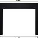 Trim kit Just for Valuxhome 30Length 25 High Electric Fireplace Heater Insert
