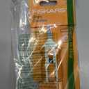 Fiskars Micro-Tip Spring Assisted Scissors, Precision Cutting Stainless Steel Blades, Comfort Handle, Cut Details in Fabric, Sewing Scissors and Arts and Crafts Tools