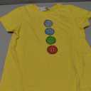 Four Groovy Buttons  T-Shirt For Youth, Size M