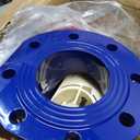 4" Woltmann Helix Water Meter, Pulse Output, Epoxy-Coated Cast Iron, Accuracy Class B, Resistant Seals, Cubic Meter, Non-Potable Use