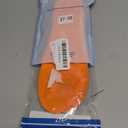 4D Cloud Massage Shoe Insoles for Women Men, Memory Foam Insoles with Arch Support for All-Day Comfort(Orange, Men 7 / Women 8)