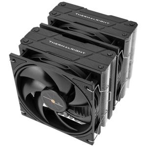 Thermalright Peerless Assassin 120 Black V3 CPU Cooler, 6 Heat Pipes AGHP Technology, Dual 120mm PWM Fans, 2000RPM Speed, for AMD:AM4 AM5/Intel LGA 1851/1700/1150/1151/1200,PC Cooler