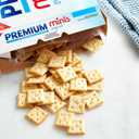 Premium Original Mini Saltine Crackers, Lunch Snacks, 11 oz (EXP 07/16/26), Pack Of 6