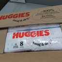 Huggies Size 8 Diapers, Snug & Dry Baby Diapers, Size 8 (46+ lbs), 96 Count (2 Packs of 48)