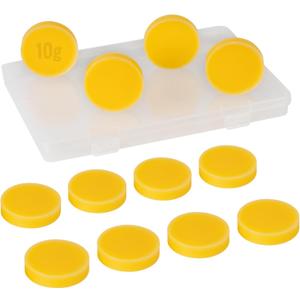 Natural Beeswax Block, 12x10g, for Candle Making, DIY Crafts, Supplied by Jevie (12pcs) Natural Beeswax Block, 12x10g, for Candle Making, DIY Crafts, Supplied by Jevie (12pcs)