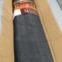 4ftx10ft Black Carpet Runner, 450GSM Extra Thick Non-Slip TPR Rubber, Indoor/Outdoor Carpet for Hollywood&Oscars Runway, Weddings,Proms,Award Ceremonies,Home Parties,Easy to Clean & Reusable, 4x10 Ft