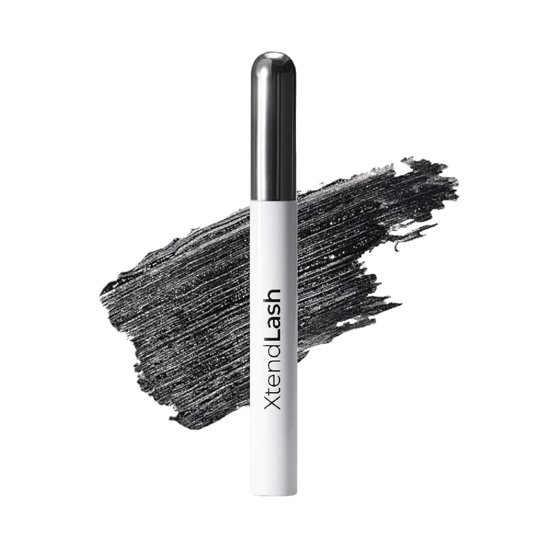 MCoBeauty XtendLash Tubing Mascara - Black - Tubular Lengthening, Volume & Curl - High Definition Lashes - Smudge Proof Water Resistant - Flake Free Glossy Buildable Eye Makeup - Vegan & Cruelty Free