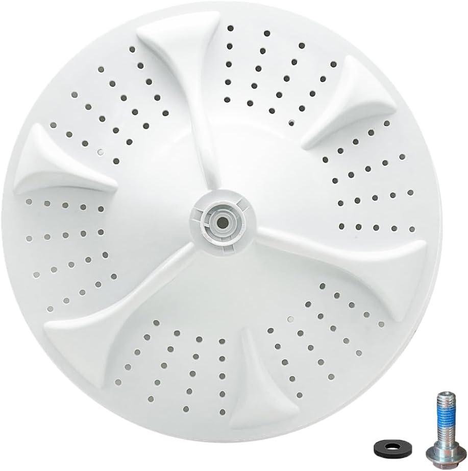 W10215115 Washer Washplate Compatible with Whirlpool Crosley Inglis Washing Machine, Replacement for WPW10215115, AP6017209, WPW10215115, PS11750504, W10215118, 1872547, EAP11750504, etc.