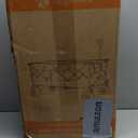 48" L Collapsible Wagon Cart Foldable, 560lbs Weight Capacity 300L Heavy Duty Folding Beach Wagons with Big All-Terrain Wheels, Utility Carts for Groceries, Shopping, Camping, Sports - Black