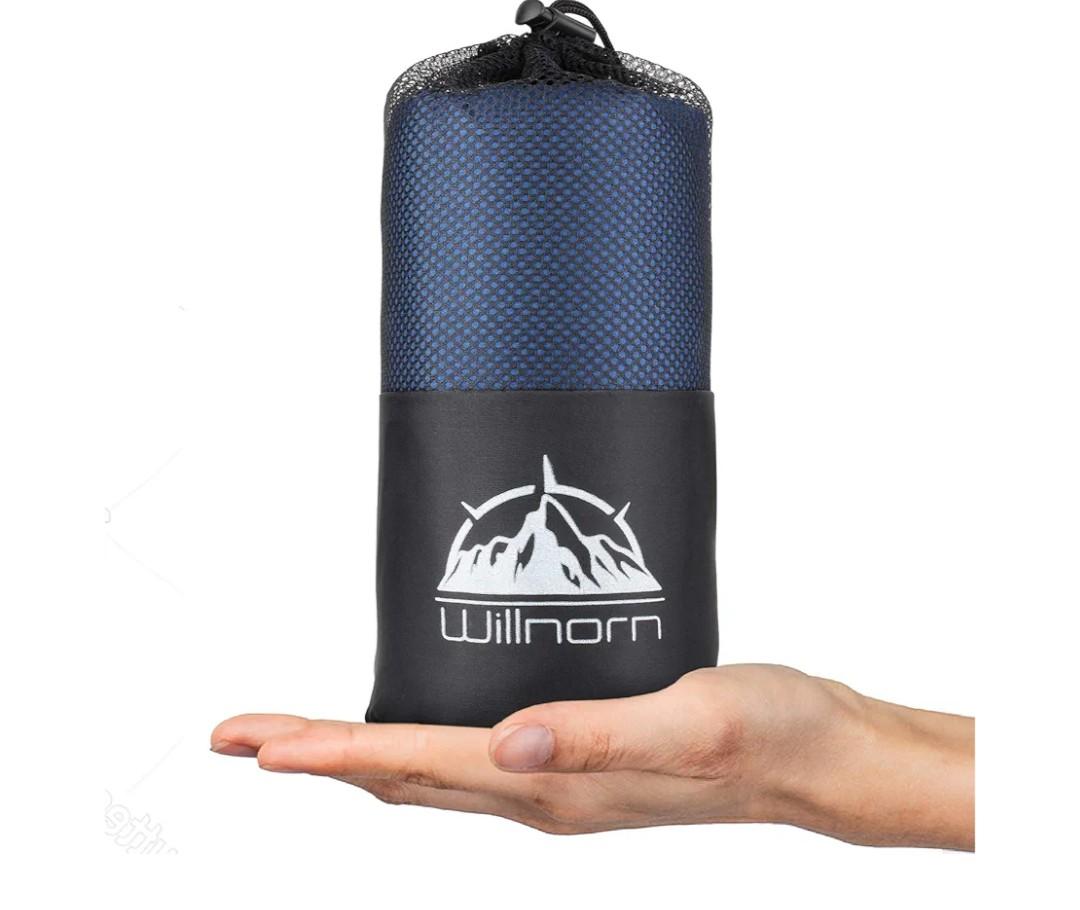 WILLNORN Sleeping Bag Liner,Travel Sheets & Adult Sleep Sack for Backpacking,Hotels & Hostels,Lightweight Single Camping Sleeping Bag Liners for Travel Business Trips