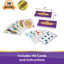 Five Crowns Giant Card Games  Jumbo Playing Cards, Card Game for Kids and Adults, Family Game Night, 5 Suited Rummy Style Card Game, Ages 8+