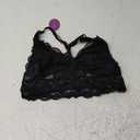 Avidlove Bralettes for Women Lace Wireless Bra V Neck Racerback Crop Top Adjustable Lingerie No Padded Small