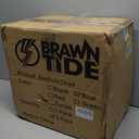 BRAWNTIDE Wide Stadium Seat - Extra Thick Cushion, Great Back Support, Lightweight Chair, Multiple Storage Pockets, Compact, Ideal for Sporting Events (Blue, 2 Pack)