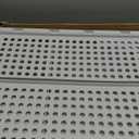 CTSNSLH 5 Pack Closet Organizers Storage Box, Closet Storage Stackable Storage Bins, Plastic Drawer Basket for Wardrobe Cupboard Kitchen Bathroom Office, White