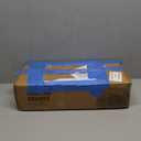 WOPITUES Floating Shelves for Wall with Cube Shelf, Wall Shelves with Metal Rail for Bathroom Decor, Bathroom Organizers and Storage, Over Toilet Shelves for Toilet Paper-Black (15.7 inch)