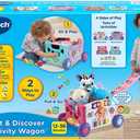 VTech Sort and Discover Activity Wagon for Toddlers, Pink
