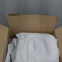 Heated Mattress Pad King Size - Embossed Electric Mattress Pad Cover Dual Control - 1-10 Hours Auto Shut Off with Deep Pocket White