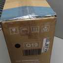 Sweetcrispy Home Office Managerial Executive Chair, Flip Up Armrest Ergonomic Mesh Adjustable Swivel Mid-Back Computer Desk Chair with Comfortable Lumbar Support, Comfy Arms for Bedroom,Study (Black)