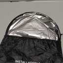 EcoNour Car Windshield Sun Shade Foldable, 2 Piece Car Sunshades Reflect UV Rays and Heat, Front Windshield Sunshade for Car Window and Interior Protection, Medium 31 x 28 Inches