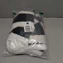 PAVILIA Striped Throw Blanket for Sofa Couch | Soft Flannel Fleece Stripe Black and White Decorative Throw | Warm Cozy Lightweight Microfiber | 50 x 60 Inches