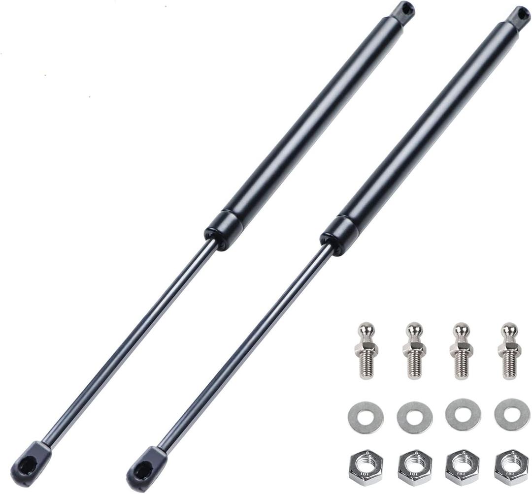 20 inch 60 Lbs(267N) Lift Support Gas Shocks Struts Hydraulics Piston Lid Stay Springs Rod for Window Cabinet Truck Cap Travel Trailer Bed Heavy Duty Tool Box Lid Top RV
