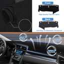 Dash Cover Custom Fit for 2017-2025 2026 Chrysler Pacifica Minivan Advanced Sun Glare Reducer UV Protection Dashboard Cover Mat Premium Black Flannel Dash Mat Non-Slip Easy Install