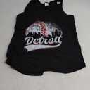 Vintage Detroit Baseball Lover Men Women Game Day Tank Top XL