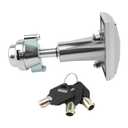 Vending Machine Lock with Keys, T-Handle, Aluminum Alloy Soda Machine Lock, Fit for Candy Snack Machine (Long)