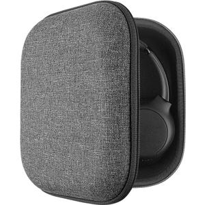 Geekria Shield Headphones Case Compatible with Sony WH-1000XM5/1000XM4/CH720N/ULT900N/XB910N, Replacement Hard Shell Travel Carrying Bag with Cable Storage (Grey)