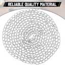 300 ft Galvanized Steel Hanging Jack Chain Silver Metal Link Chain Roll Spool for Light Fixture,Bird Feeders,Overhead Lights, Artworks, Flowerpots(2mm)