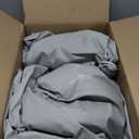 VINPATIO Trailerable Boat Cover, 600D Solution-Dyed Bass Boat Cover, 14-16 ft Heavy Duty 100% Waterproof Boat Covers Fits V-Hull Runabout Fishing Ski Pro-Style Bass Boats, Beam Width up to 68" (Light Gray for V-Hull)