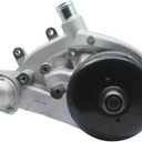 Water Pump Kit with Metal Gasket and Thermostat for 07-20 Chevy Silverado 1500 Tahoe Avalanche Suburban, 07-17 GMC Sierra 1500 Yukon XL Savana, 07-14 Cadillac Escalade, Hummer, 4.8L 5.3L 6.0L, AW6009