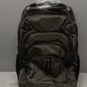 Boavan Rolling Backpack,17 inch Water Resistant Wheeled Backpack,Carry on Luggage Business Bag, Overnight College Computer bag Trolley Suitcase for Men Women Adults to Travel，Green