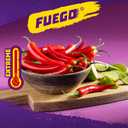 Takis Fuego Mini 25 pc / 1.23 oz Bite Size Multipack, Hot Chili Pepper & Lime Flavored Extreme Spicy Rolled Tortilla Chips (EXP 09/15/27)