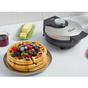 Oster Nonstick Belgian Waffle Maker, Nonstick Ceramic Waffle Iron