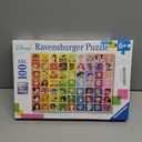 Ravensburger - Disney Color Palette - 100 Piece Jigsaw Puzzle - Exciting, Colorful Grid of Disney and Pixar Favorites - Mickey & More - Premium Quality - Ideal Gift - Screen-Free Fun - Children Age 6+