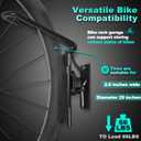 2 x Swivel Bike Wall Mount- 4 Pack Garage Wall Mount Hangers, Space-Saving Swivel Design for Bikes, load capacity up to 66 lbs for garage or indoor storage and organization