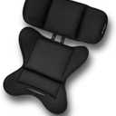 Infant Insert Compatible with Doona|Graco Snugride|Britax|Chicco Keyfit |Evenflo Pivot |Head and Body Support |Side Impact Protection for Newborn |Doona Accessories |Black