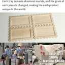 Natural 100% Marble Vanity Tray Luxury Scalloped Marble Storage Rectangle Italian Travertine Tray for Home Decor Stone Tray for Bathroom/Kitchen/Candle Key (Rectangle-11.8 * 7.4-Beige Travertine)