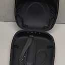 Hat Travel Case,Hat Case for Baseball Caps with Carrying Handle and Adjustable Shoulder Strap,Organizer Protects up to 6 Hats, Box for Travel and Home Storage(Black)