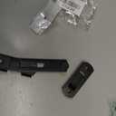 DOUBLE 2 C Barn Door Lock, Sliding Door Lock Hardware, Carbon Steel Door Latches for Cabinet, Closet, Window Door, Black