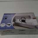 Bed Rails for Elderly Adults Safety-Bed Assist Rail with Double Grab Bars & Fall Prevention Guard & Storage Pocket Fits King, Queen, Full, Twin, Support Up to 300lbs,Height 25.6'' (Double Grab Bars)