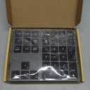 Doohoeek Bluetooth & 2.4G USB Wireless Numeric Keypad for Laptops, PC Computers Macbooks & Tablets, Dual Mode Number pad 34 Keys with 7-Color Backlit for Windows, MacOS & iOS, Gray (Grey)