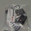 TSA Approved Luggage Locks | Inspection Indicator, 4-Digit Combination, Durable Zinc Alloy | for Suitcases, Backpacks, Travel Bags | Black, 4-Pack