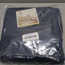 H.VERSAILTEX Sofa Cover 2 Piece T Cushion Armchair Slipcovers Thick Velvet Couch Cover Furniture Protector Stretch T Cushion Sofa Covers for 1 Cushion Couch with 1 Individual T Cushion Covers, Navy