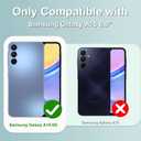 Fiyart Designed for Samsung Galaxy A15 5G Case with Phone Stand Holder Cute Love Hearts Protective Camera Protection Cover with Wrist Strap for Women Girls for Galaxy A15 5G 6.5"-Pink